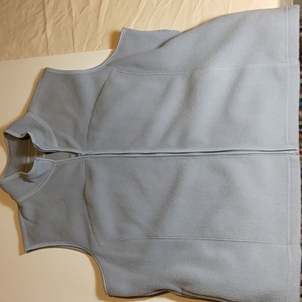 Fleece Vest size L light blue